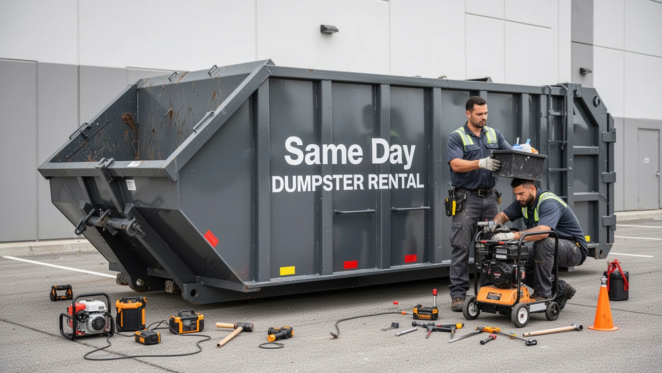 Same Day Dumpster Rental