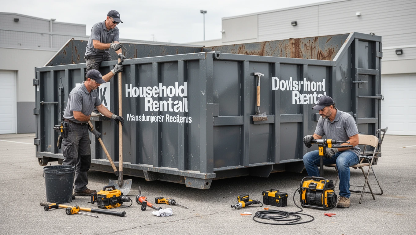 Household Junk Dumpster Rental
